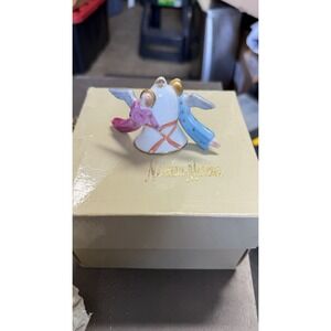 Herend Hungary Neiman Marcus Angel Bell Hand Painted Porcelain 1984